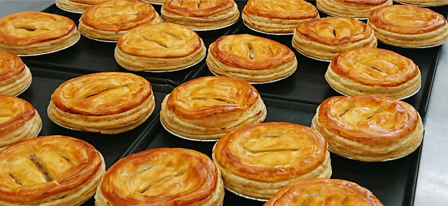 吹割りんごの手作りアップルパイ